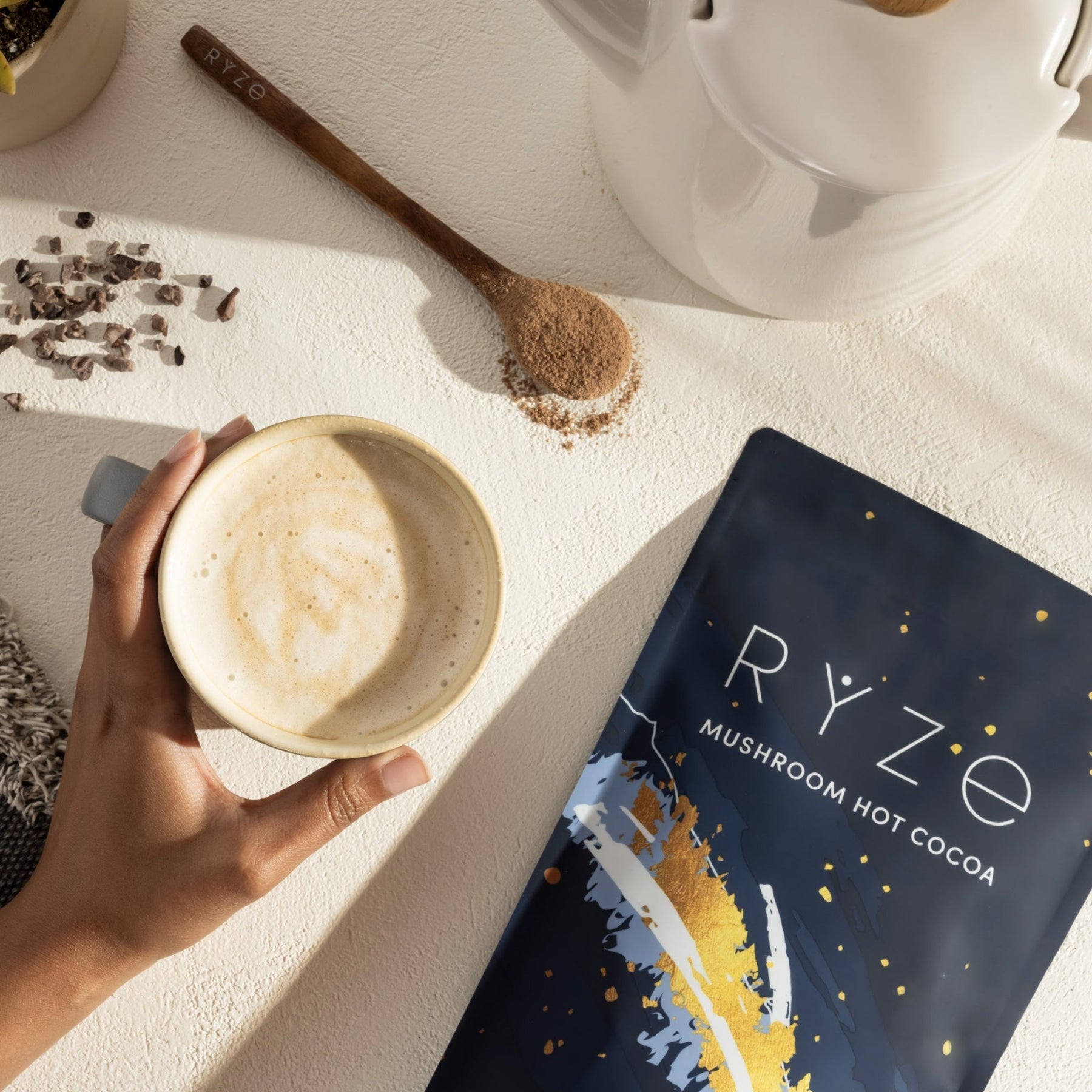 Mushroom Hot Cocoa | Choice JV77